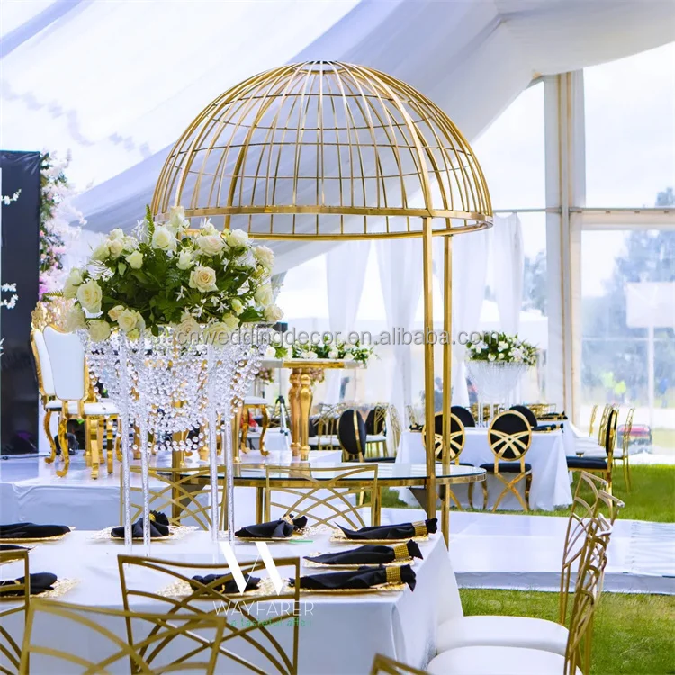 Factory Direct Furniture Living Room Hotel Transparent Acrylic Table Round Clear Banquet Table For Wedding Decoration Props