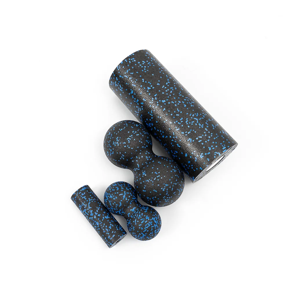 Wholesale Price 3 In 1 Epp Fitness Yoga Massage Ball Foam Roller Set For Muscles