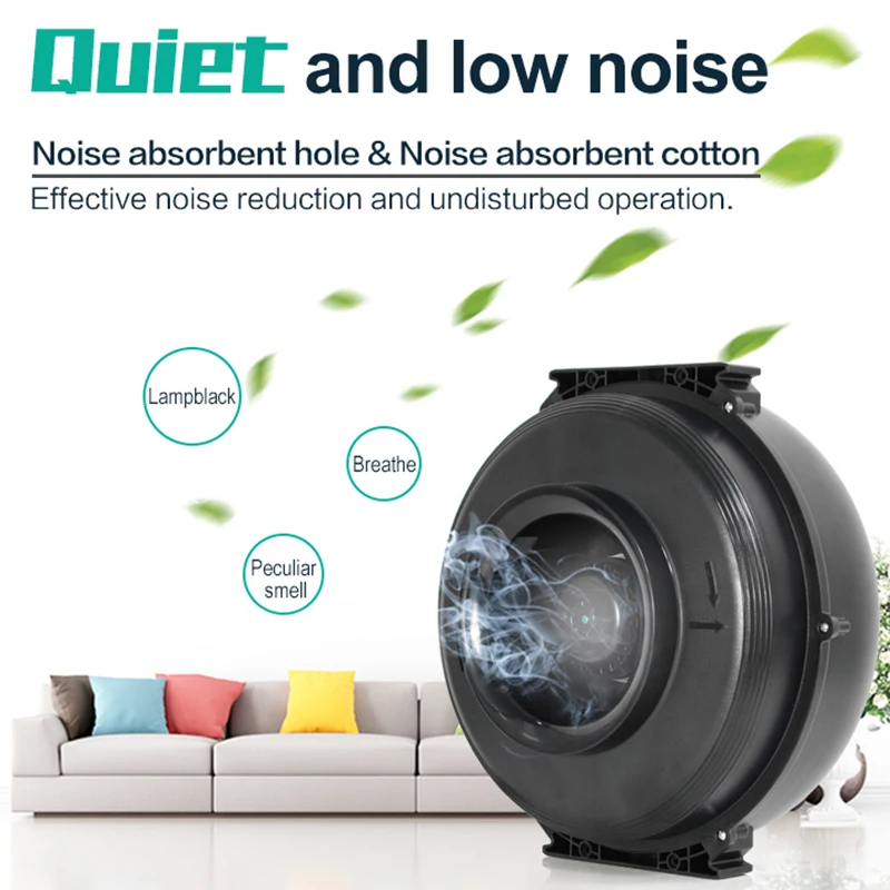 Fan manufacturer custom house ventilation system centrifugal fan shutter exhaust duct fan