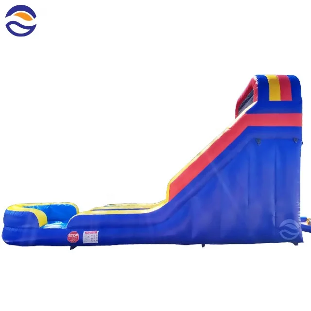 Top Quality Inflatable Swimmingful With Slide Water Slide Pool Water Slide For Sale
