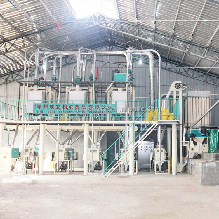 30-50tpd wheat  flour processing equipment price rye wheat flour meal roller miller