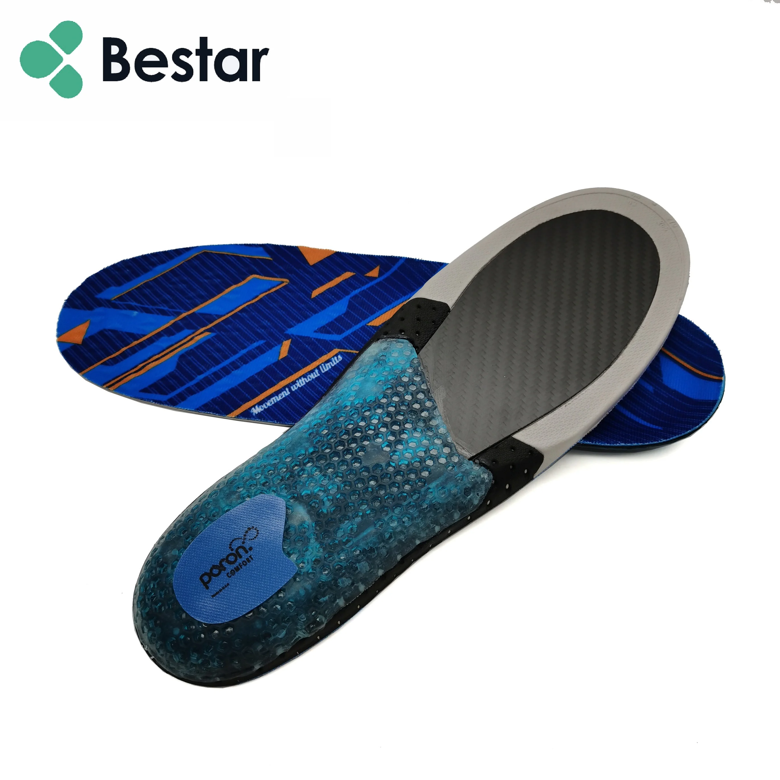 wholesale high qualitrigid bottom full length carbon fiber insole athletic shoe sport insole running