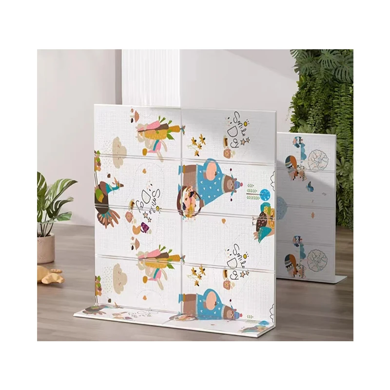 New design manufacturer promotional baby waterproof play xpe foam camping mat