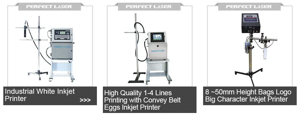 Perfect Laser Small character wireless and cheap Handheld Metal aluminium  plastic wood digital inkjet color label printer