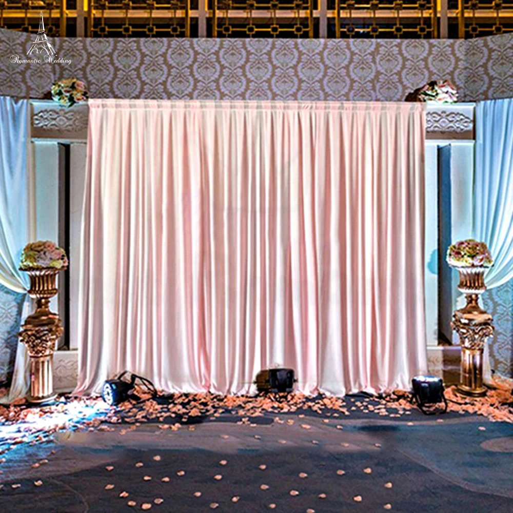 Оптовая продажа, Инновационные регулируемые трубы, драпированные комплекты, двойные вешалки-перекладины для торгового шоу, оборудование для украшения торжества, вечеринки, свадьбы