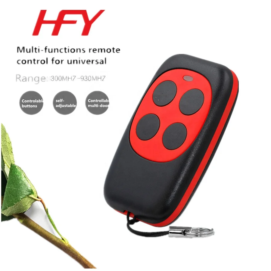 Многочастотный автоматический Дубликатор пульта дистанционного управления для двери ворот (серый)