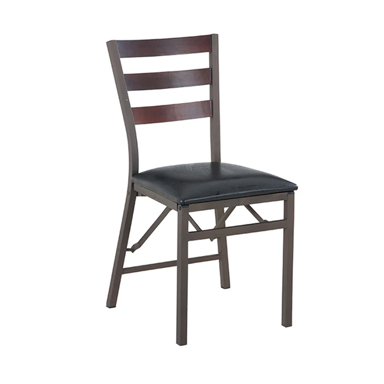 
Modern Furniture Metal Black Restaurant Chair 
