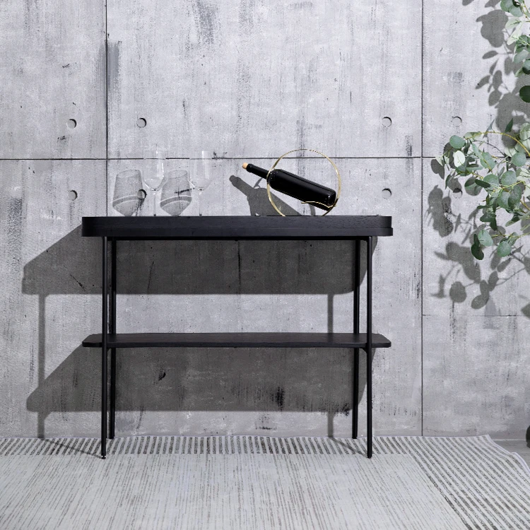 High Quality Contemporary Living Room Furniture Console Table Modern Black Console Table