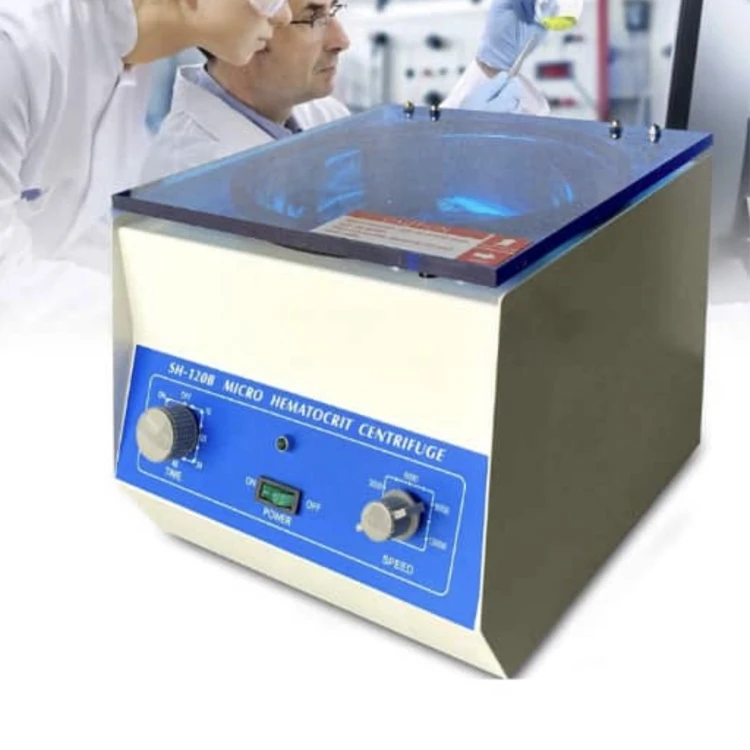 Tabletop High Speed Hematocrit Capillary Centrifuge Machine