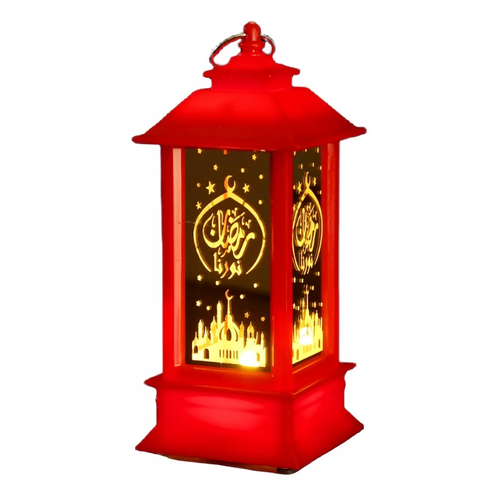 Nice Eid Mubarak Lights Party Supplies Middle East Gold Silver Laser Carved Lamp Ramadan Lanterns Ramadan Decorations 2024