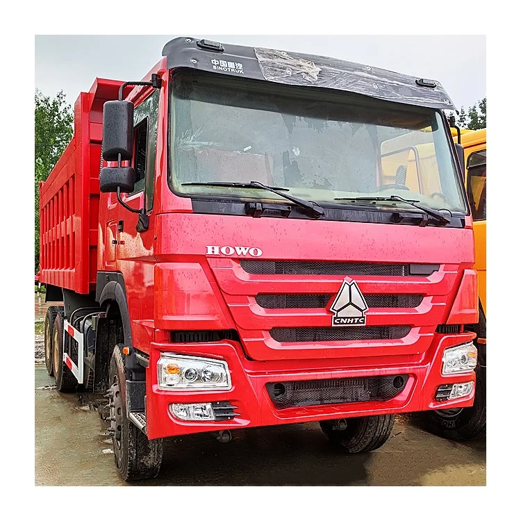 Heavy sinotruck used howo diesel dump truck price cheap with good condition
