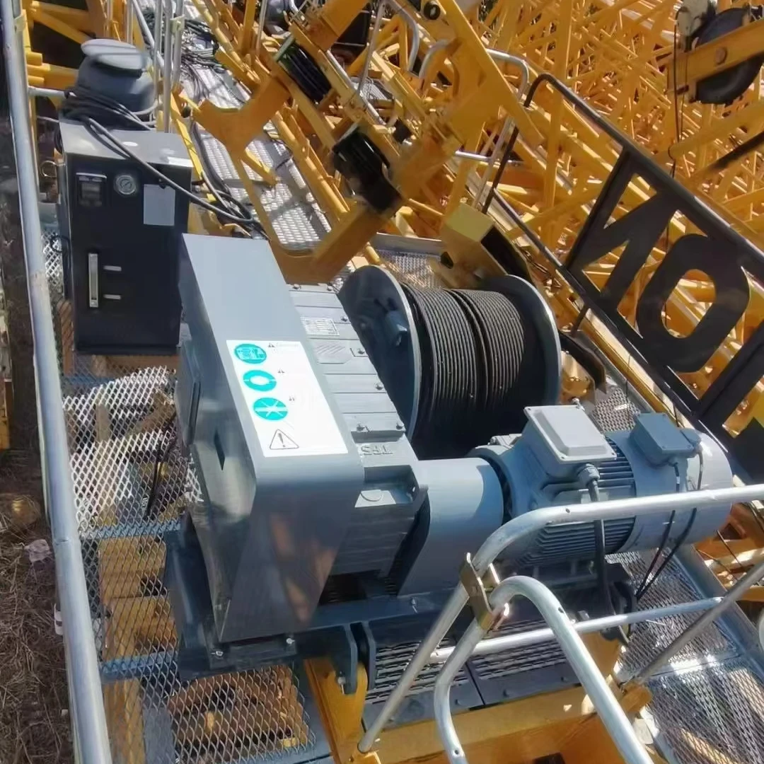 Second Hand Tower Crane Zoomlion Brand 6515-10T 2021 Year Used Tower Crane