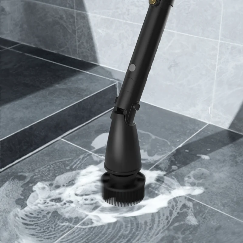 7 In 1 Kitchen Bathroom Window Cleaning Tile Bathtub Turbo Scrub Brush Automatic Battery Cordless Electric Power Spin Scrubber