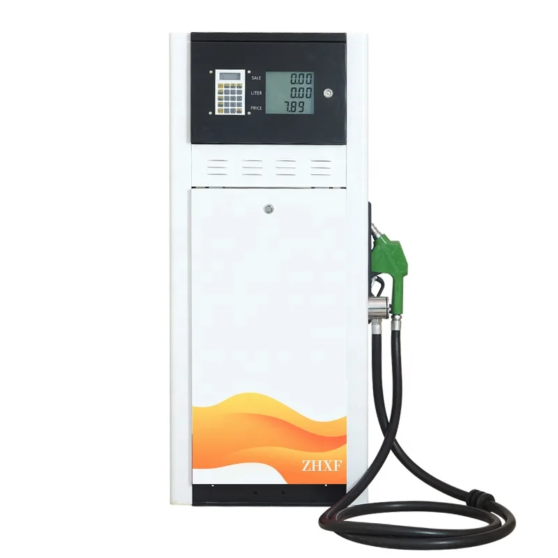 Gas pump fuel dispenser High Flow Rate Tokheim Gear or Vane Pump Single Nozzle Fuel Pump Dispenser