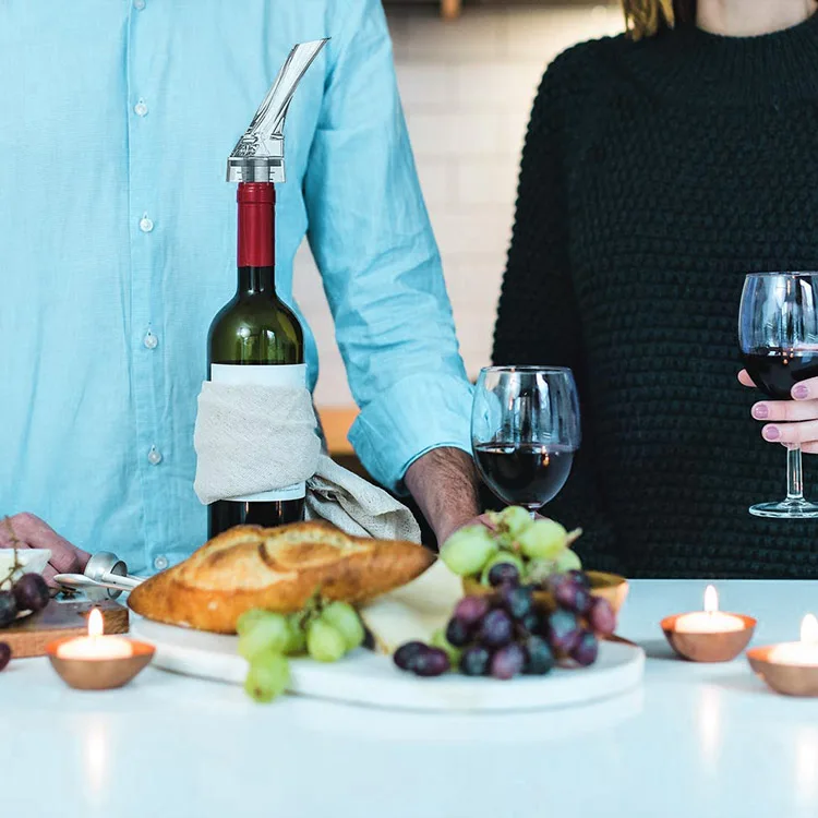 New Useful Quick Aerating Pourer  Decanter Wine Accessories Popular Wine  Bottle Pourer Spout Bar Accessories