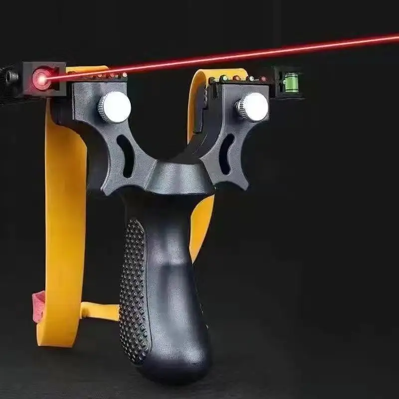 slingshot catapult laser for outdoor playing High Precision slingshot rubber