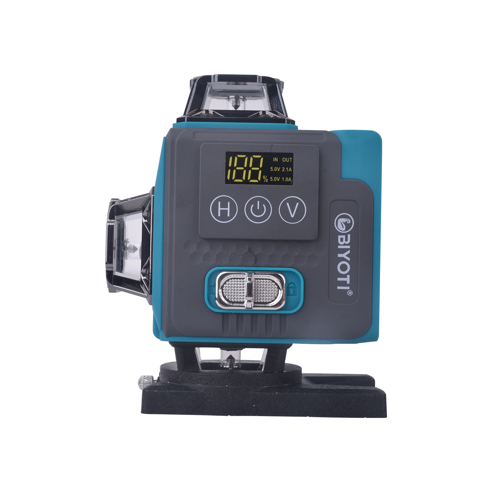 BIYOTI Laser Machine Green Beam 4D 16 Line Laser Level 360 Green Self-Leveling With 1.3m Tripod