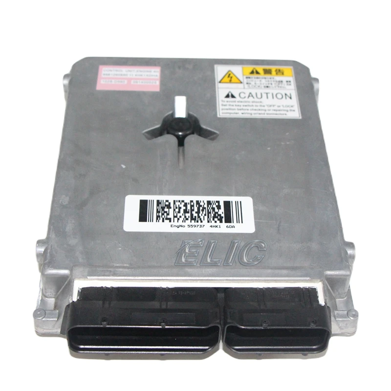 ELIC Excavator Parts Zx200-3 4Hk1 Excavator Controller Engine Control Unit 8-98126055-0 8981260550 4612754