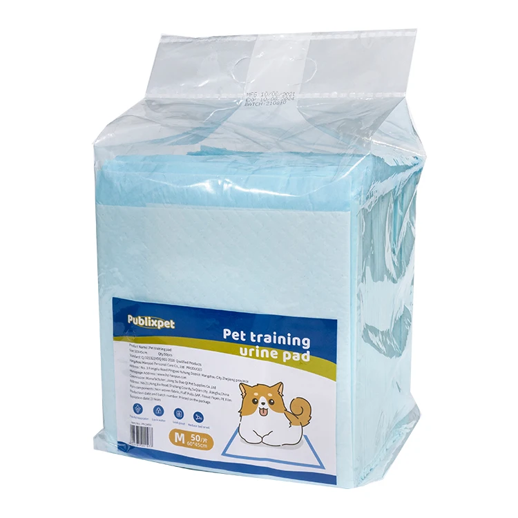 High Quality Super Absorbent Disposable Leak Proof Puppy Pet Mats Dog Pee Urine Pee Dog Training Pads