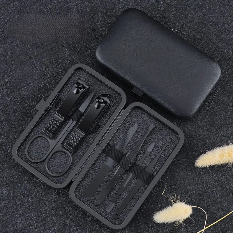 Custom Logo Professional Manicure Tools Nail Cutter Clipper Kit Pedicure Set For Home Use Travel