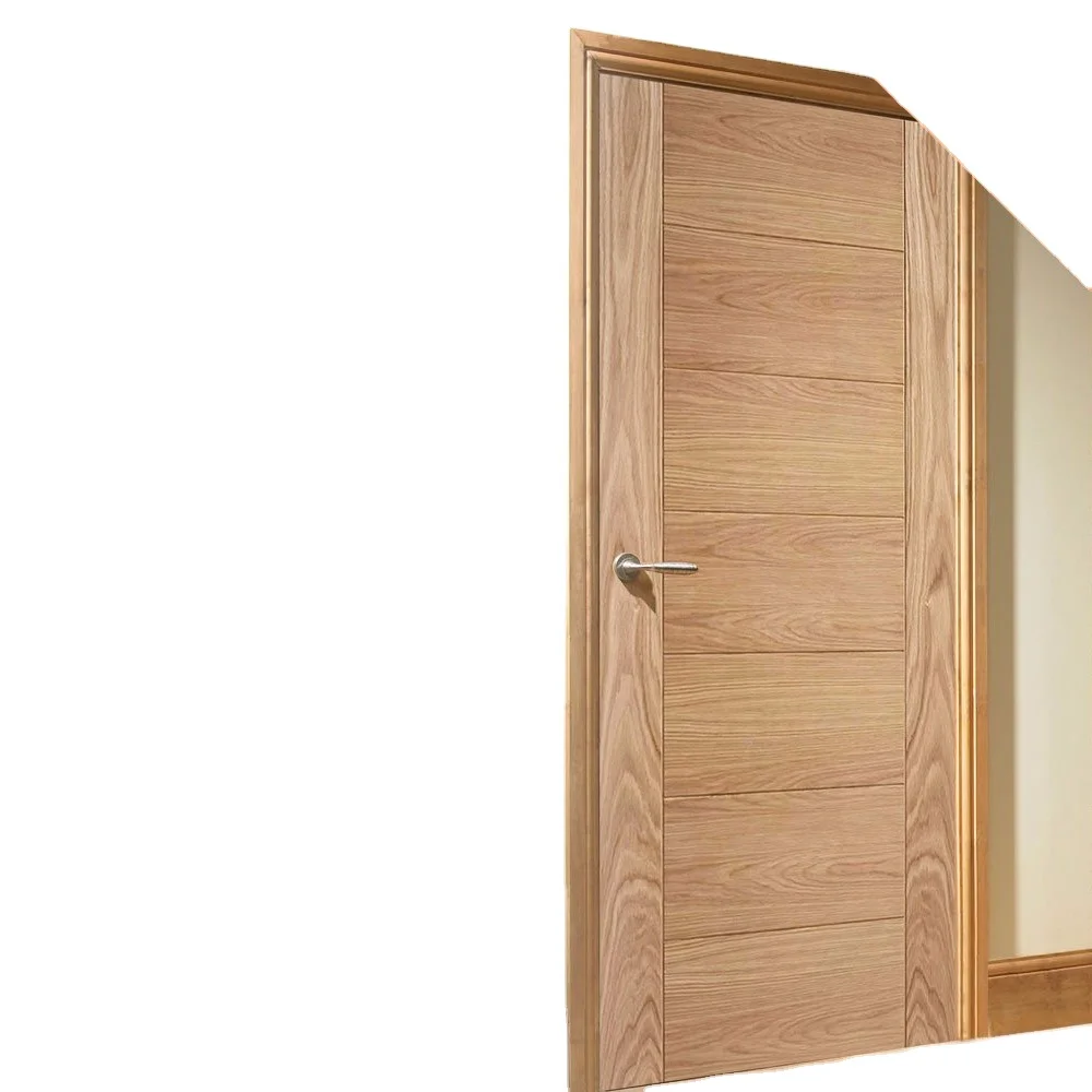 ASICO Residential Solid Wooden Fire Rated Kitchen Door With BS Standard