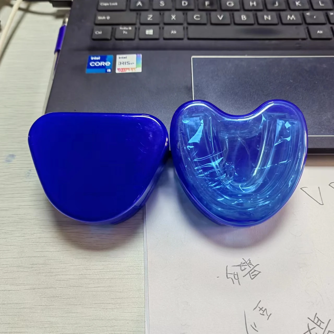 new material durable PP plastic dental tray cases mouth guard protect cases mouth guard retainer