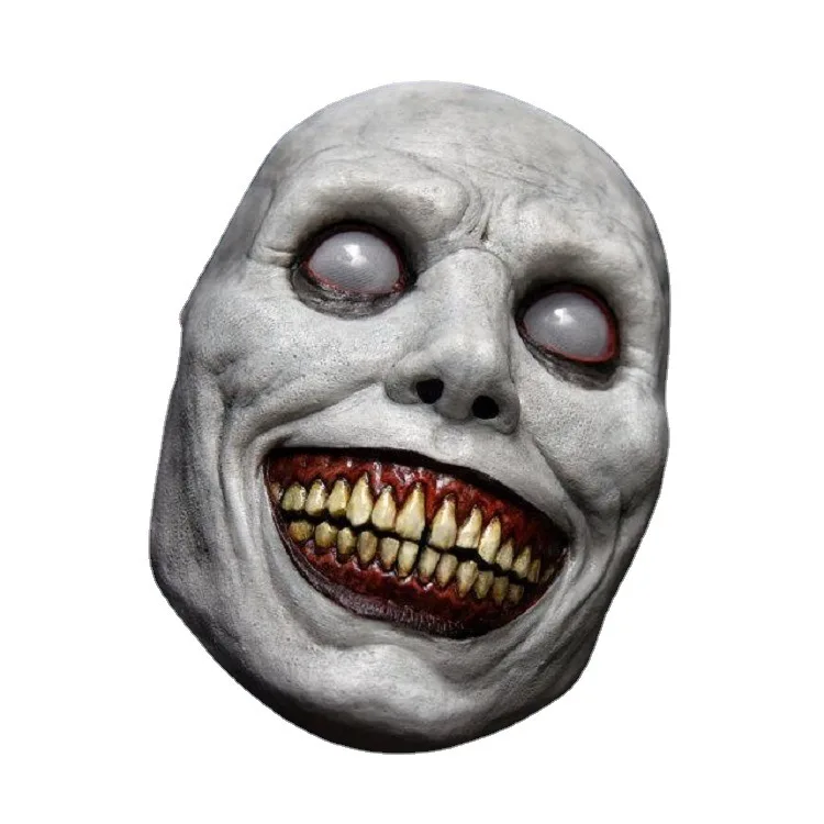 Hot Selling Latex Mask Halloween Party Masques Realistic Masks Green, White Color