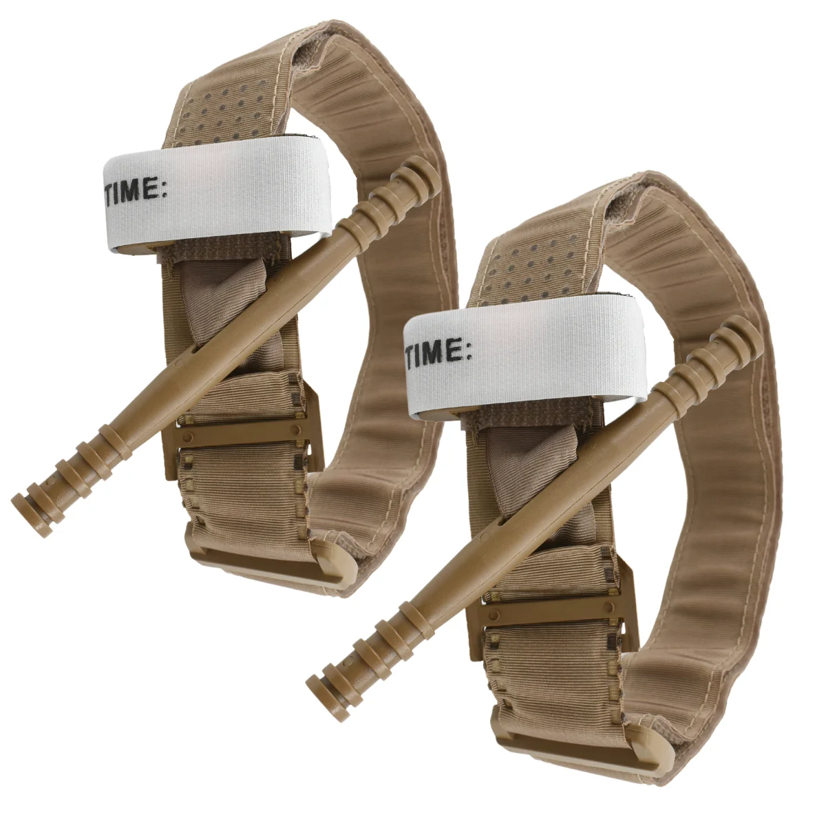 Anthrive CE Approval Tan Khaki Nylon Rod Windlass Survival First Aid Emergency Trauma Combat Hemostatic Cat Tactical Tourniquet