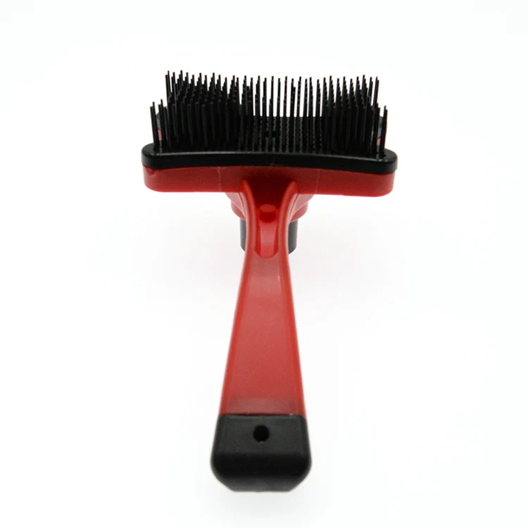 
Factory Supply Wholesale Grooming Non-Slip Handle Massage Comb Pet Hair Pet Brush 