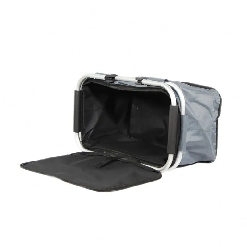 Hot Sales Foldable Space-Saving Super Light Large Capacity  In Supermarket  Shopping Basket