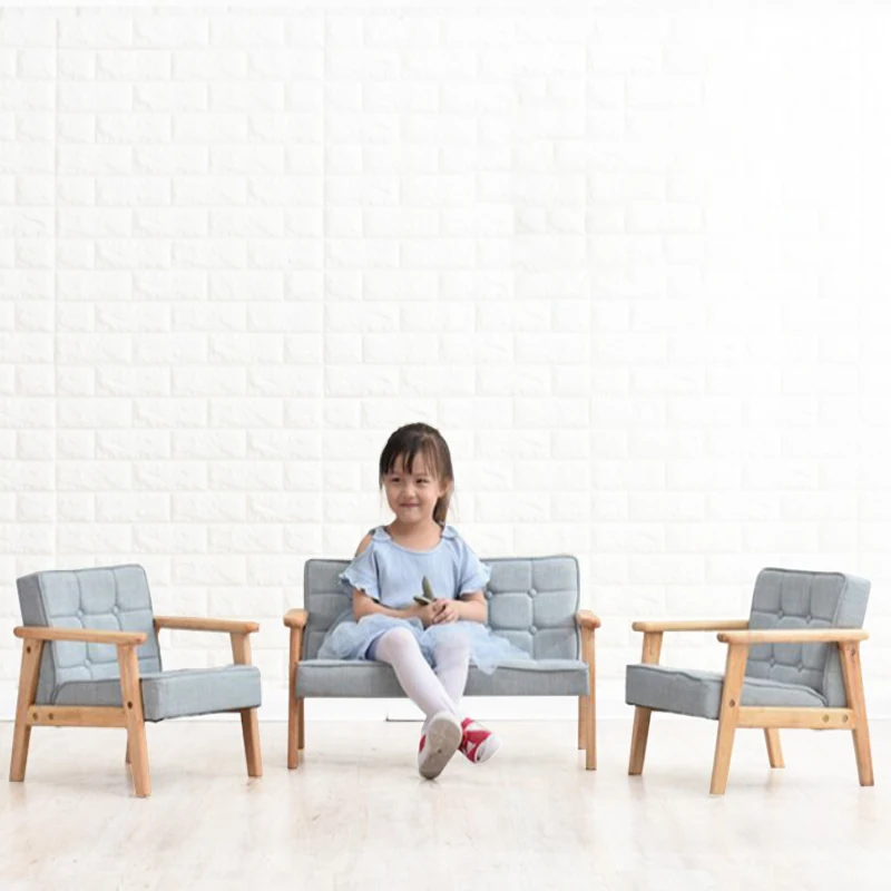 AliGan Home kid double sofa chair for baby children fold mini cute furniture couch set foldable piece seat child living room bed