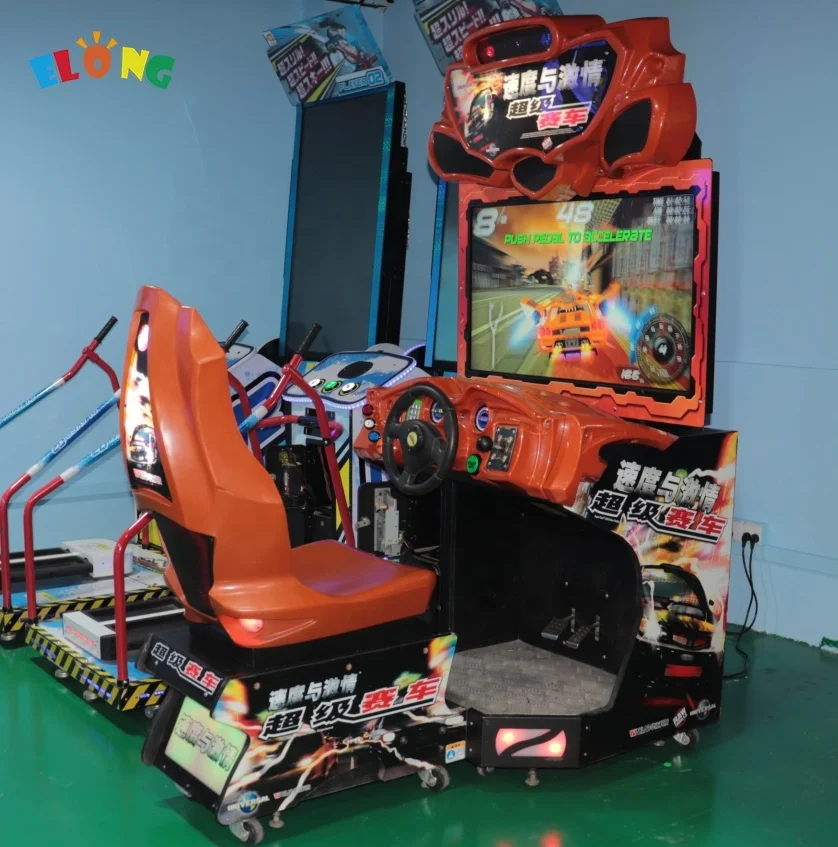 Speed and Passion Car Racing Game Machine Coin Operated Arcade Video Game Driving Simulator