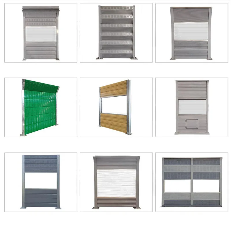 Customized Noise Clear Acrylic PMMA Sheets Highway Sound Barrier sound insulation metal barrier walls Sound absorption barrier