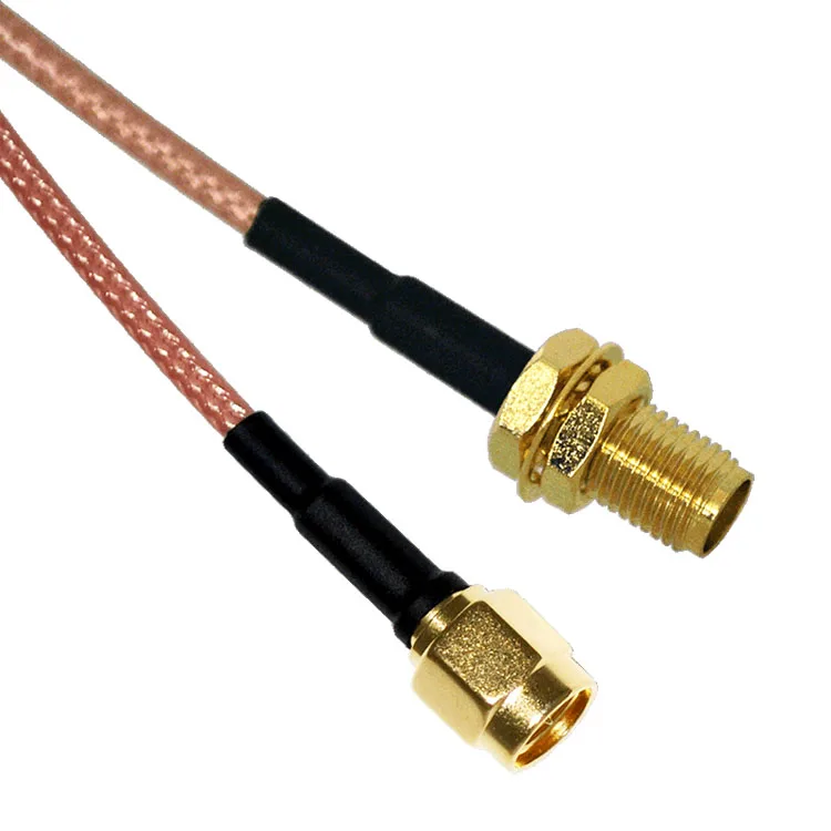 High performance best price RG400 High Temperature Coaxial Cable Double Braiding Shield for communication