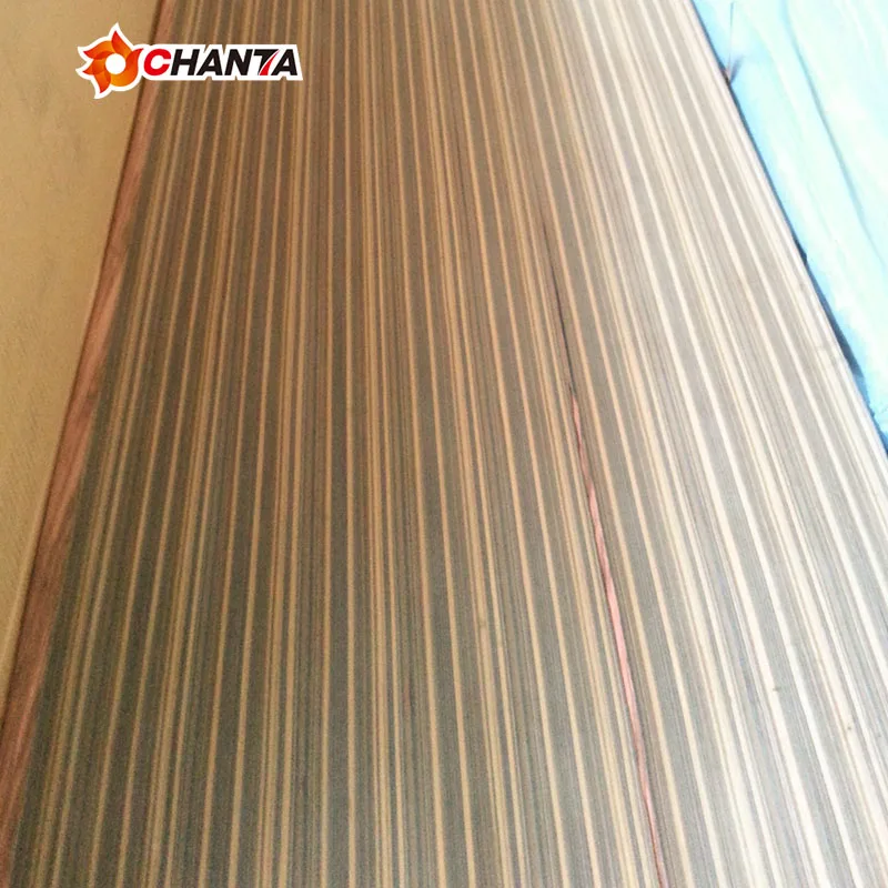 Chanta brand 0.2mm 0.6mm keuring face black oak types of wood veneer