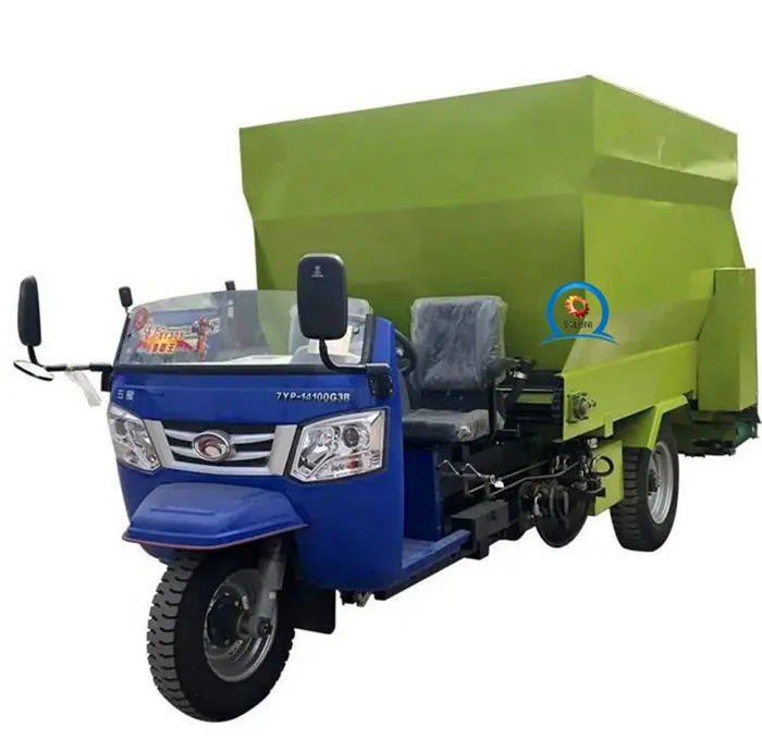 hot sale good service feeder vehicle farming automatic feeder animal farm equipment for transporting dispersed feed