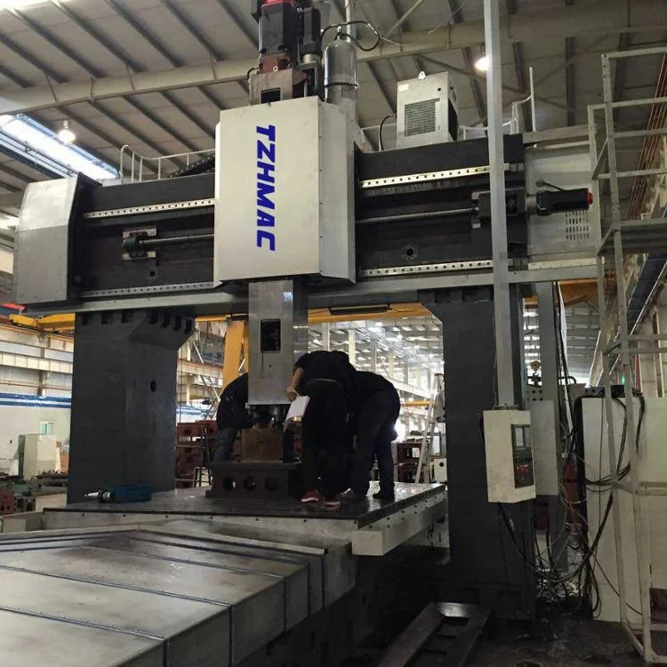 
GS1215 China Universal Twin Columns CNC Gantry Fixed Beam Milling Machine 