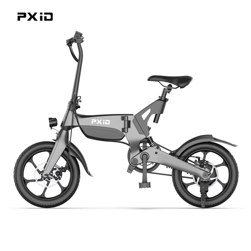 Retail Price PXID New Design Electric Bicycle  CE Certification 16 Inch Wide Wheel Electric Bikes For Adults