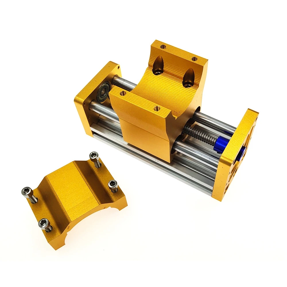CNC Router Z Axis Module Parts for 3018 Plus Engraving Machine Nema 42mm Stepper Motor T-Screw Aluminum Sliding Platform 60mm