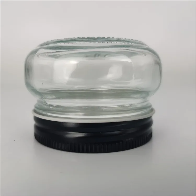 150ml small bottles food use sublimation glass jam mason jar caviar containers wholesale