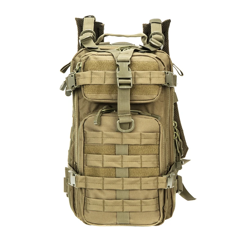 Tactical Heavy Duty 600d Laptop Molle Backpack Waterproof Bag