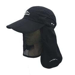 RTS High quality foldable bucket hat waterproof fishing sun hat quick dry fisherman hat