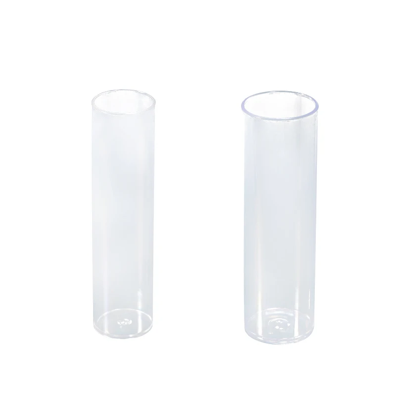 lab tubes ps  plastic test tube flat bottom