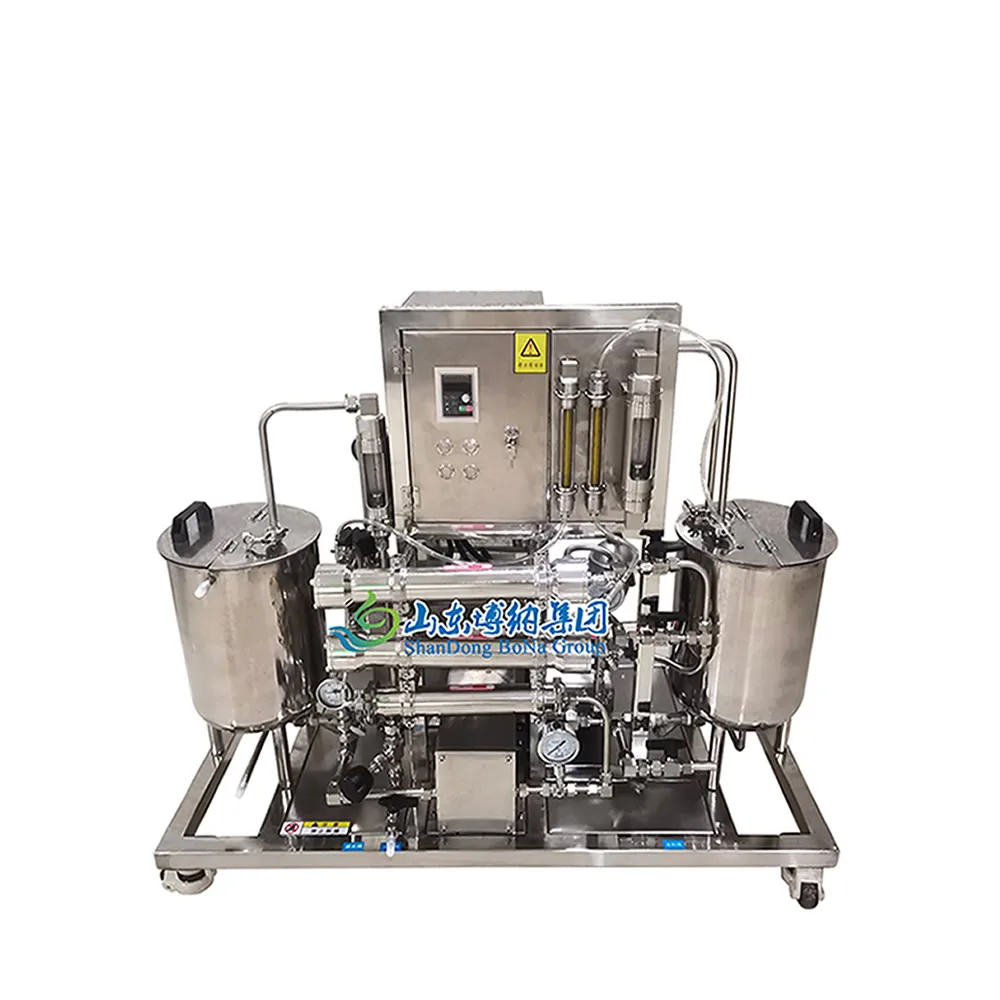 Ceramic membrane filtration system for Carbonated drinks filtration