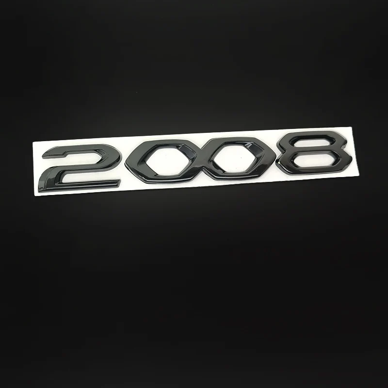 4008 5008 3008 2008 307 301 206 PEUGEOT letter badge Car stickers for Peugeot Darth Vader refit accessories  front decorate