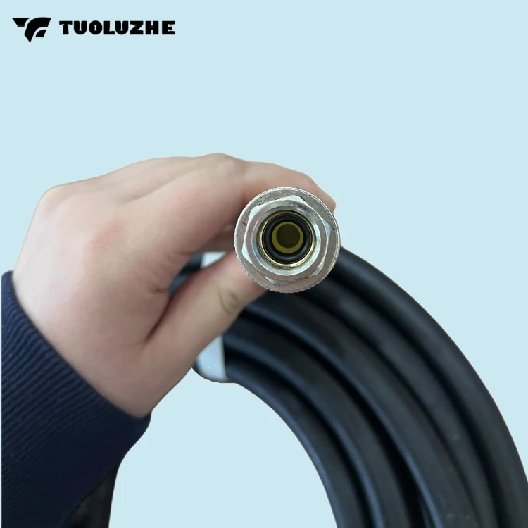 Low temperature and high pressure air gun barrel high pressure rubber hose