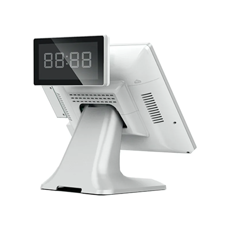 All in One Retail Windows Cash Register POS System 15 Inch Capacitive Touch Screen Monitor POS Machine
