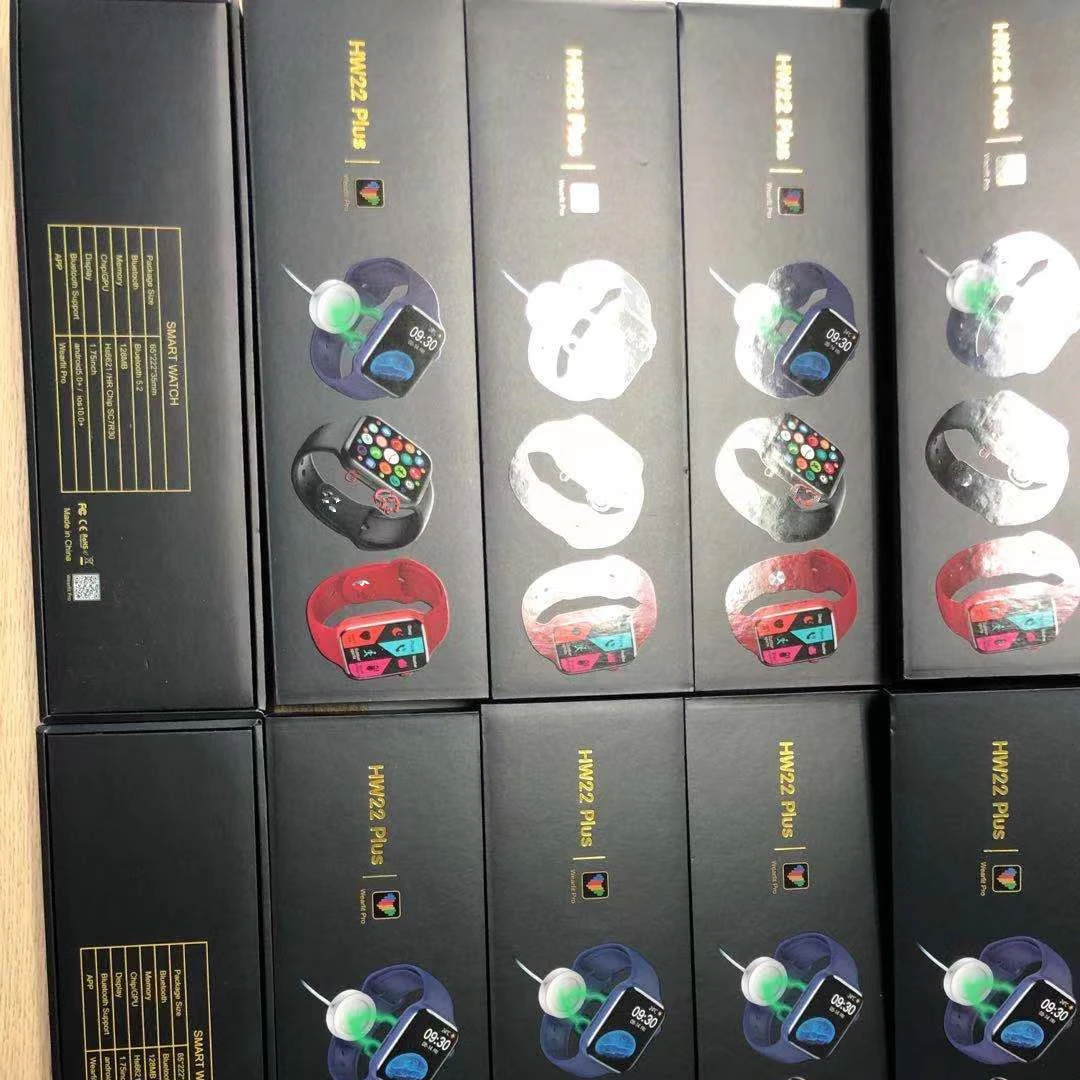 2021 Hw22 plus Smart Watch Series 6 Waterproof Heart Rate Monitor Fitness Tracker Reloj Inteligente Smartwatch HW22 plus