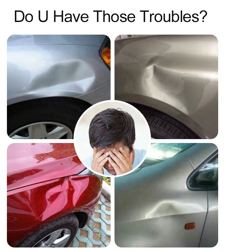 
Wholesale car sheet metal depression repair tool set Car body dent puller traceless repair kit 