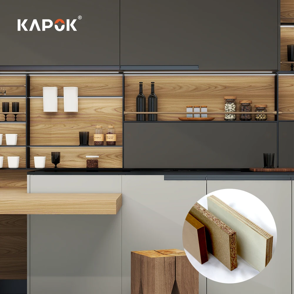 Custom Texture machine band mdf edg wall decor panel display racks